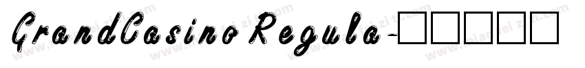 GrandCasino Regula字体转换